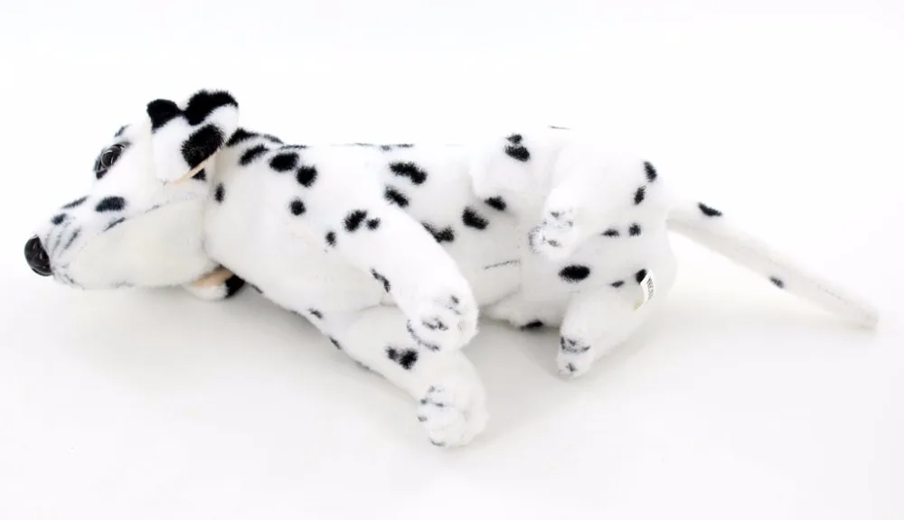 JESONN реалистичные мягкие животные сидящие далматинские собаки плюшевые игрушки