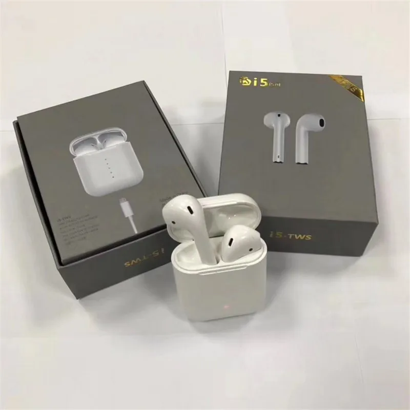 Новый Bluetooth5.0 наушники i5 вкладыши tws Bluetooth сенсорный Управление двойной