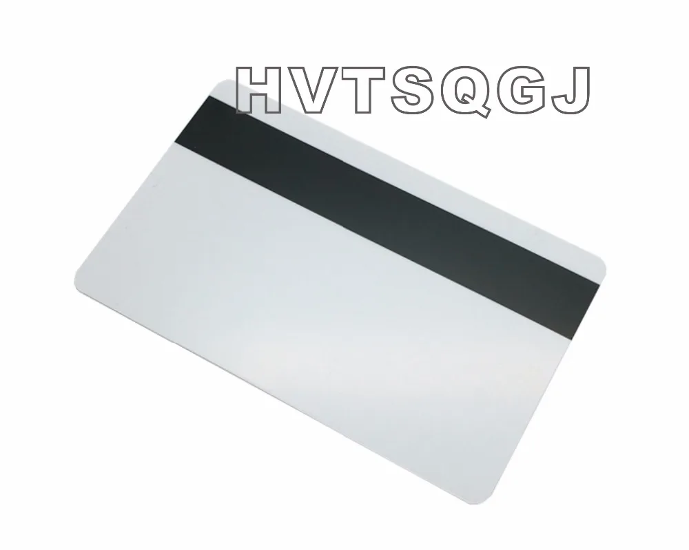 

1000pcs Good Quality PVC blank white hico magnetic card Free shipping