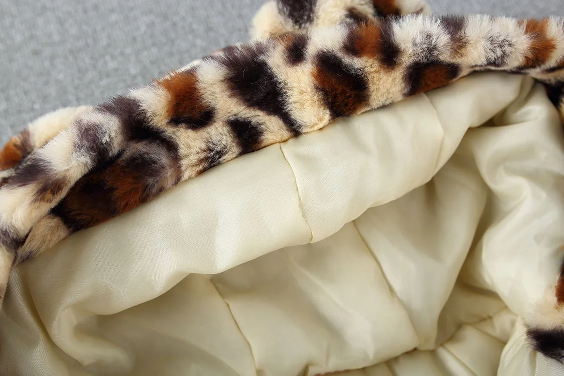 2018 new winter Girls Kids boys Leopard print plus velvet coat comfortable cute baby Clothes Children Clothing | Детская одежда и