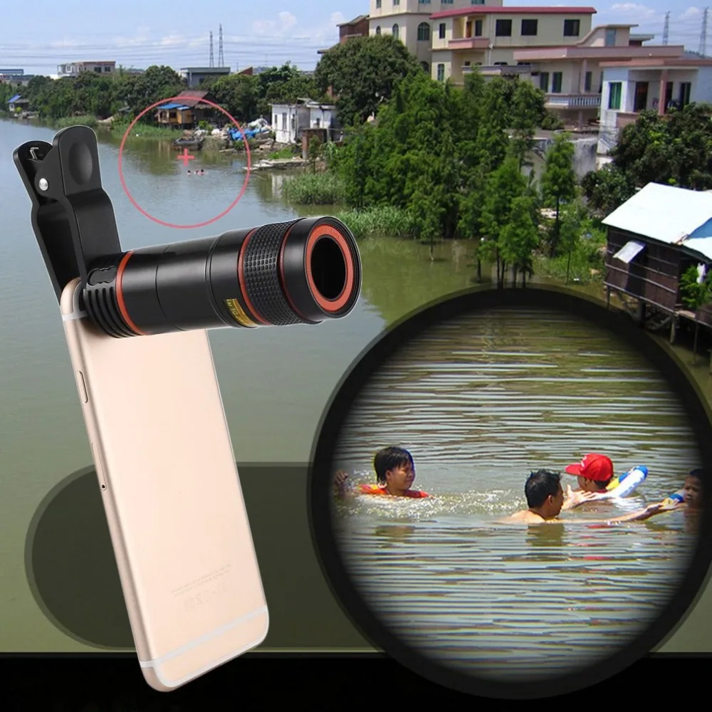 Girlwoman 9 в 1 наборы 12x увеличение телеобъектив рыбий глаз широкоугольный Макро