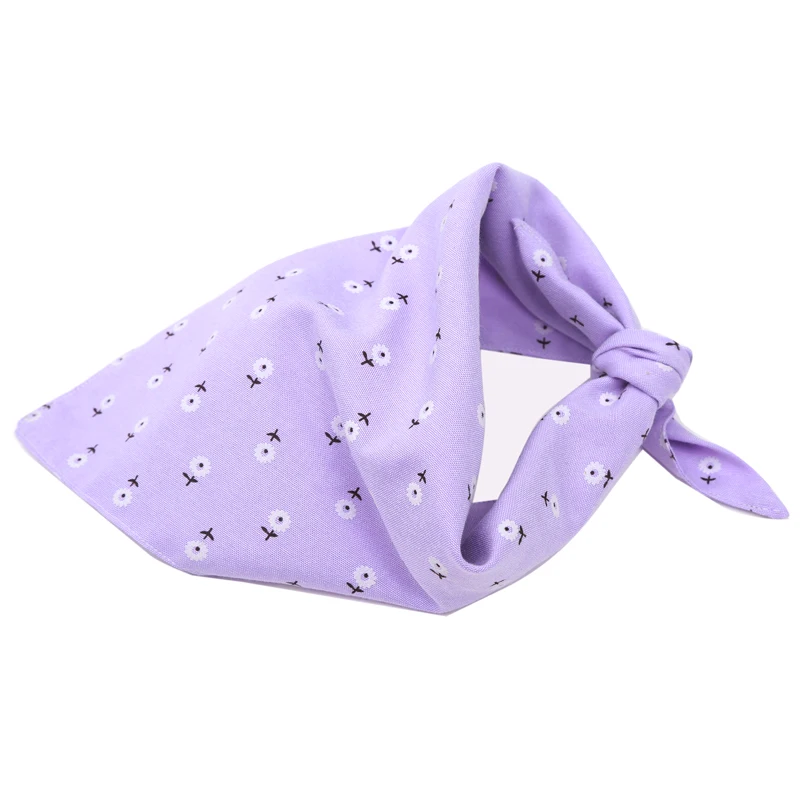 Pet Dog Cat Puppy Small Medium Large Scarf Grooming Bibs Bandana Head Scarfs Accessories Adjustable Triangular Bandage | Дом и сад
