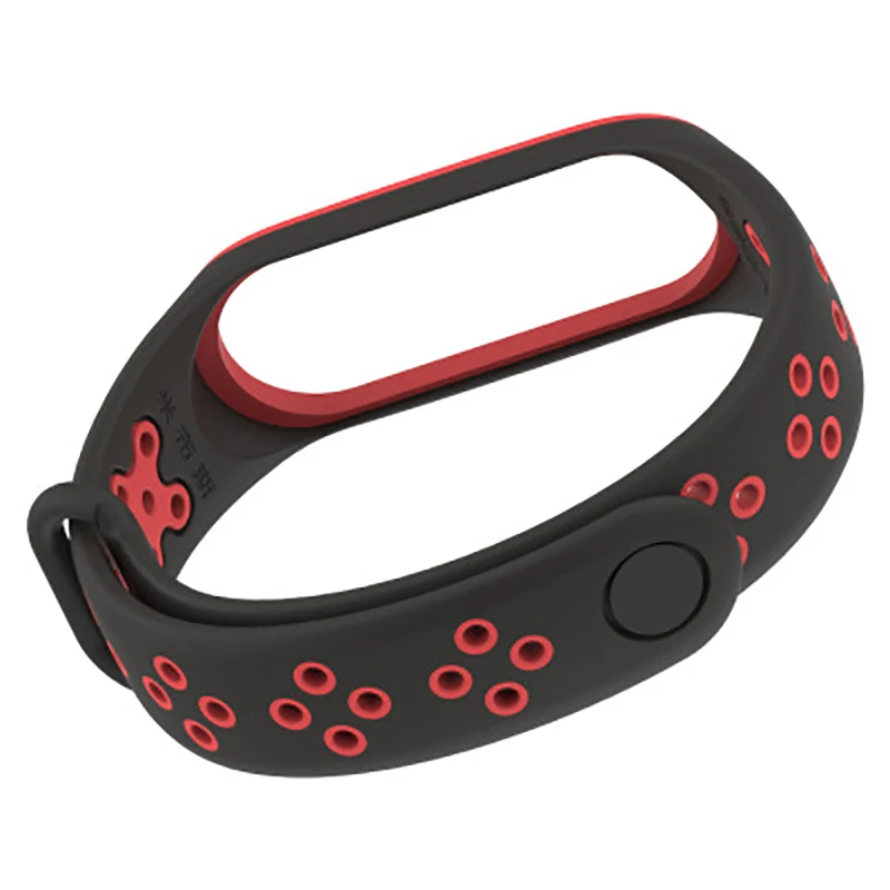 Original Miband 3 Sport Edition Wrist Strap Colorful Silicone Bracelet Double Color Replacement Wristband for Xiaomi Mi Band | Электроника