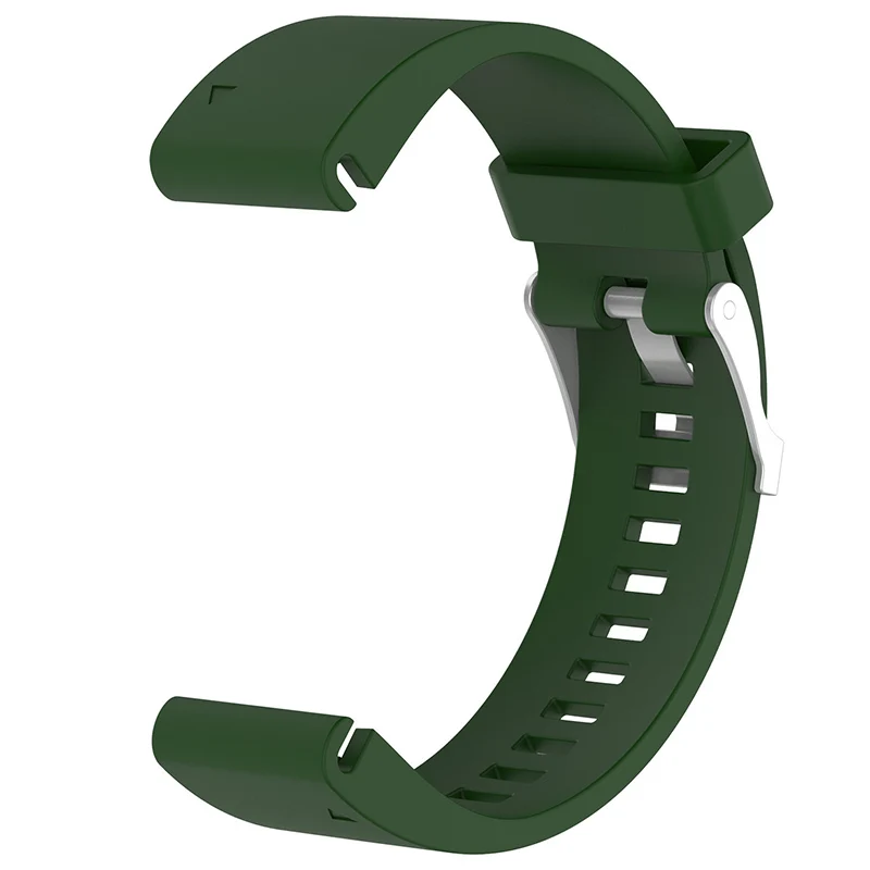 Army Green Новая замена из силикагеля, мягкий ремешок для быстрой установки для Garmin Fenix 5s Plus# NE808 - Цвет ремешка: Army Green