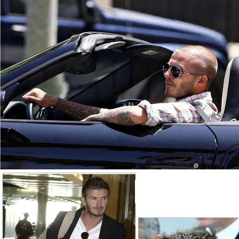 2019 Metail Frame high fashion Oversized Spring Leg Alloy Sunglasses men Polarized Brand Design Pilot Male Sun Glasses Driving | Аксессуары