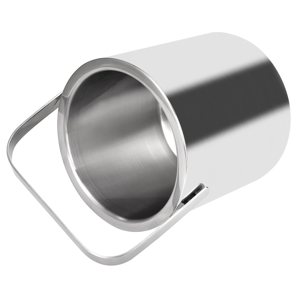 1300ML Stainless steel Ice Cube Container Double Walled ice bucket as container with tongs and lid Dropship | Дом и сад