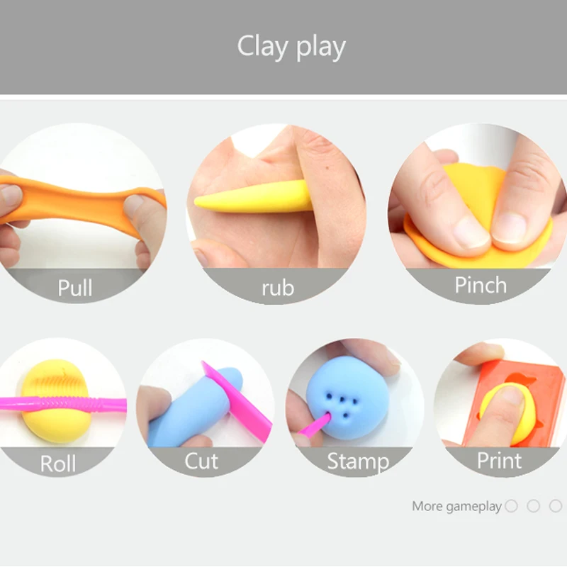 Бочка цвет слизь легкая глина 3D пушистая пена глина слизь DIY мягкий хлопок эластичный мяч ремесло игрушка антистресс дети игрушки для детей