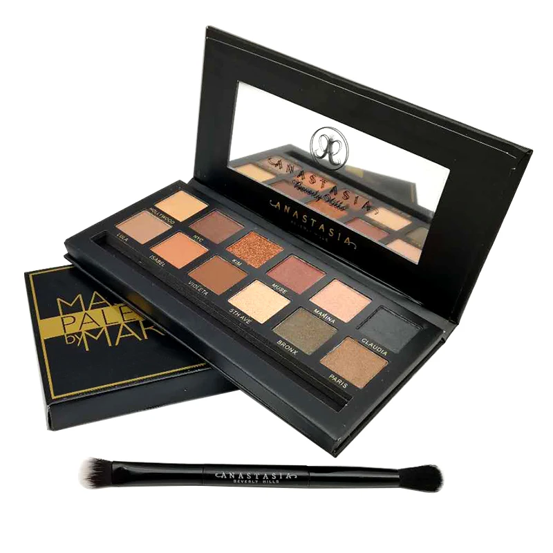 Матовая Палетка для век Anastasia beverly стойкая матовая тени |