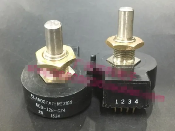 

US CLAROSTAT MEXICO 600-128-C24 4 line optical encoder switch