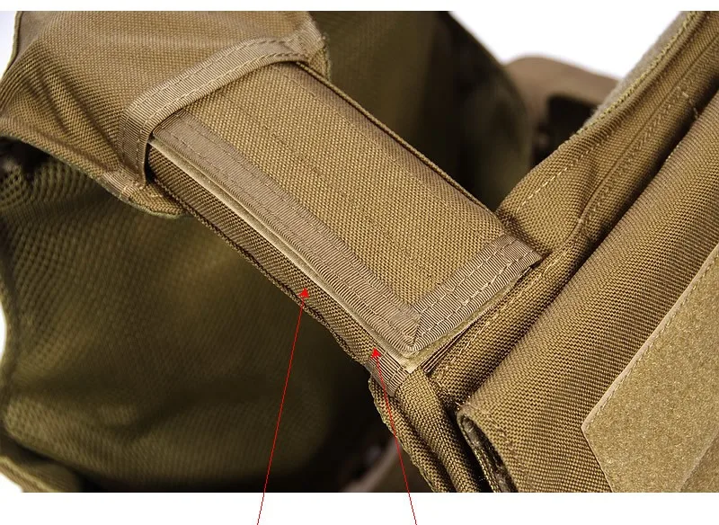 FLYYE FY-BG-A007 1000D CORDURA водонепроницаемый нейлоновый наплечный коврик для CIRAS тактический боевой жилет армейский военный жилет и сумки на плечо