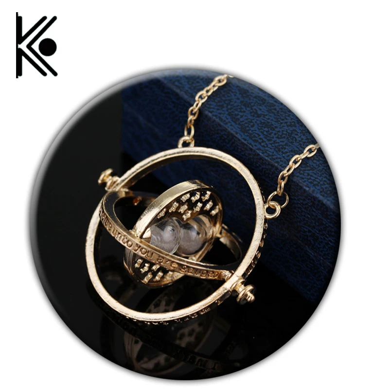 20 шт. Hmione Granger вращающееся ожерелье Horcrux Time Turner конвертер времени Turner Подвеска Ожерелье