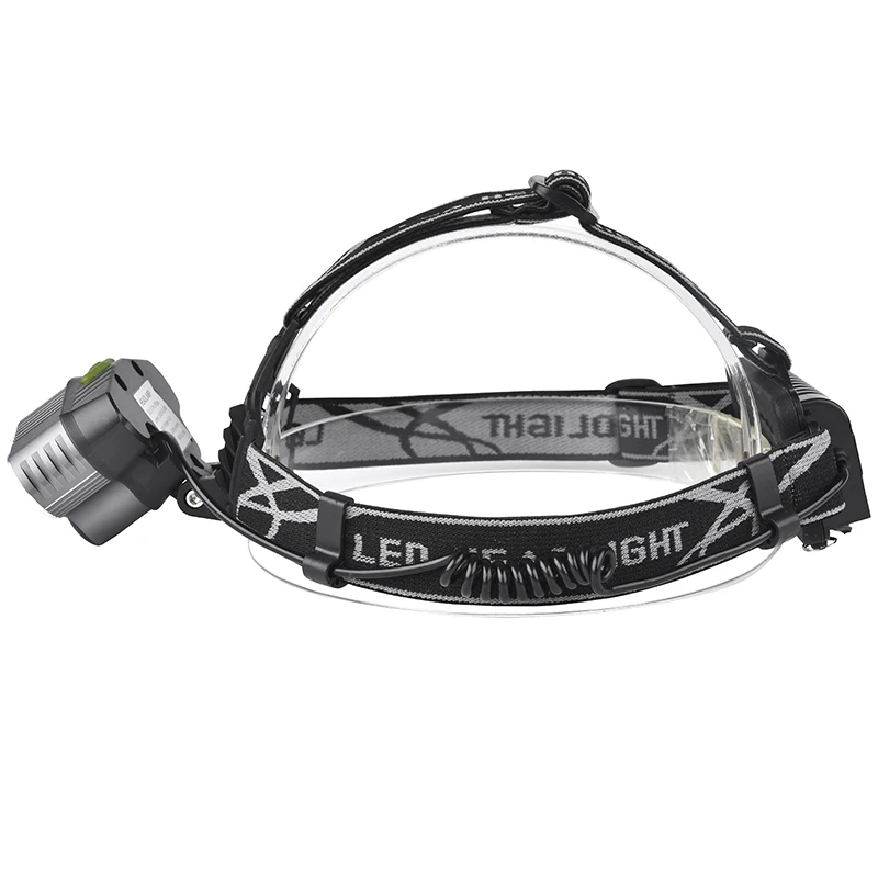 Litwod Z202309A Мощный 5 светодиодный налобный фонарь 3 шт. XML T6 голубой свет и белый