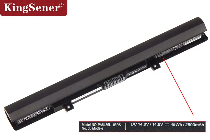 Аккумулятор KingSener PA5185U для TOSHIBA Satellite C50 ноутбука аккумулятор моделей C55 C55D C55T 1BRS