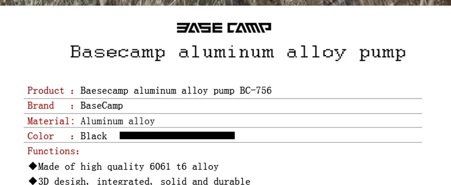 BASECAMP велосипедный насос велосипедные шины портативный надувной воздушный насос горный дорожный велосипед MTB велоспорт воздушный пресс рама аксессуары