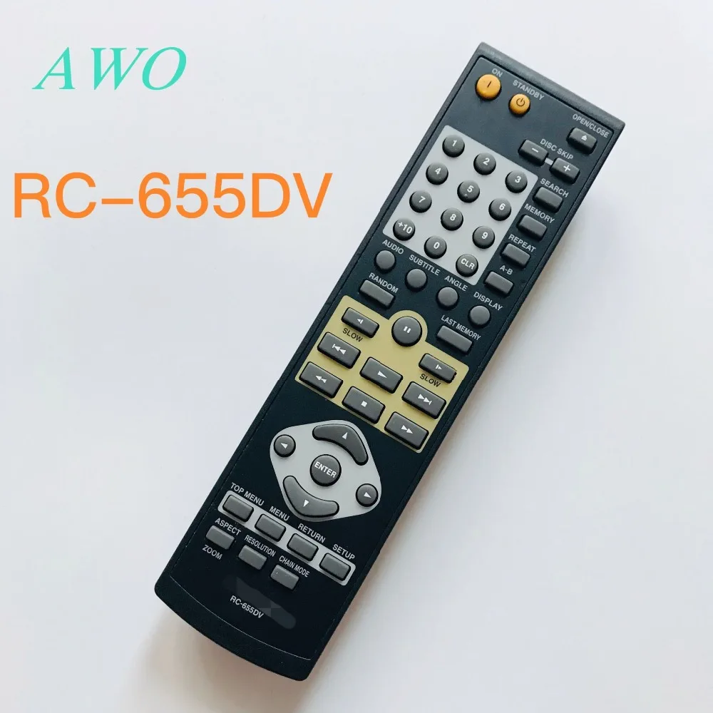 Оригинальный Новый RC 655DV для onyo DVD пульт дистанционного управления DV CP704 CP704S CP706 HT