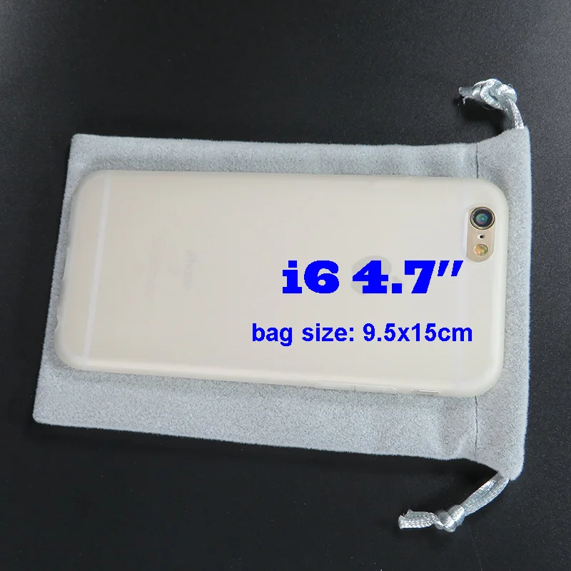 Фланелевая фланелевая сумка для хранения вельветовый плюшевый чехол на шнурке