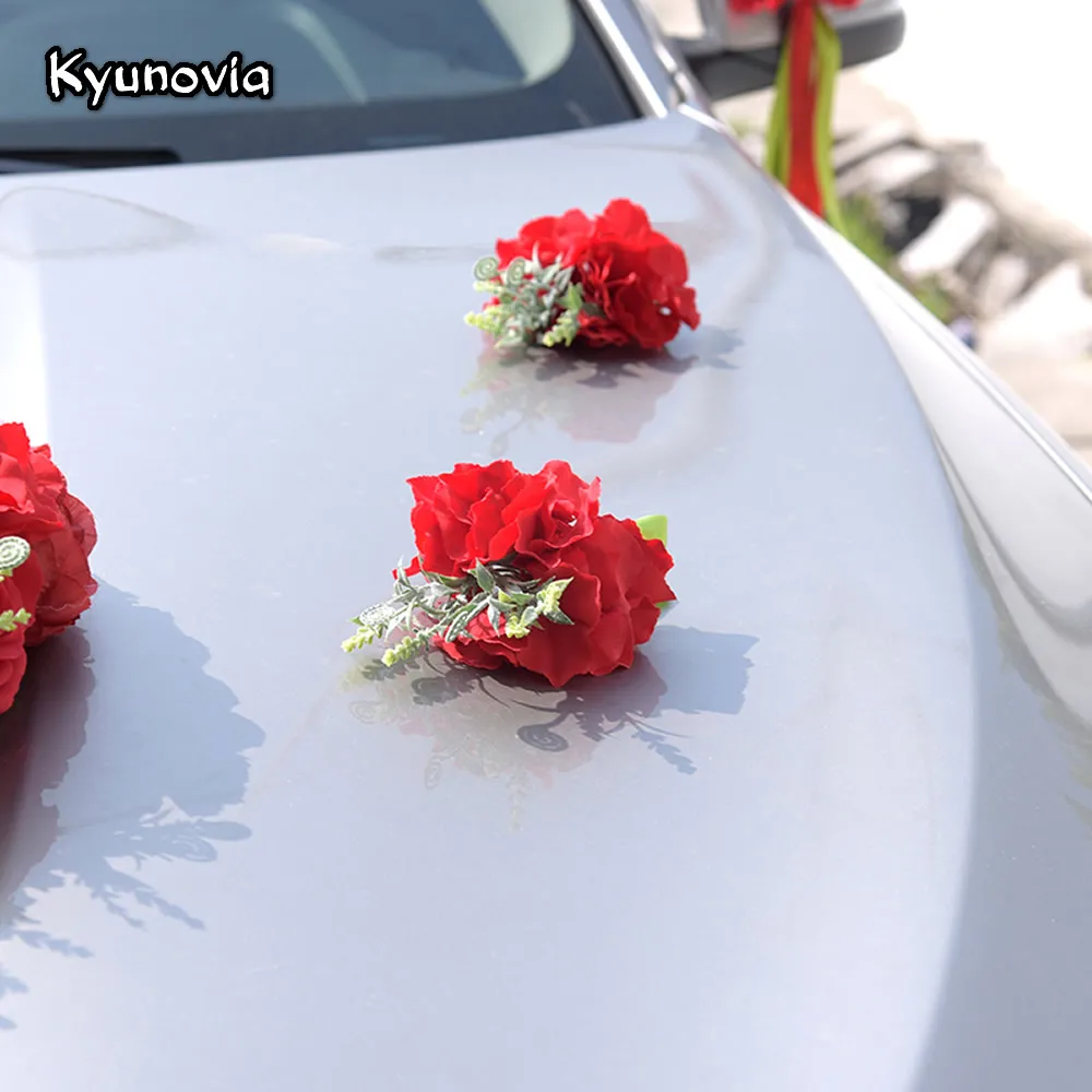 Kyunovia свадебные принадлежности ручки автомобиля и зеркало заднего вида украшения дома вечерние окна Декор День рождения Рождество KY130 - Цвет: style 3