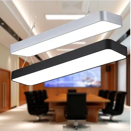 Офисные люстры светодиодные Ленточные светильники инженерные торговые центры