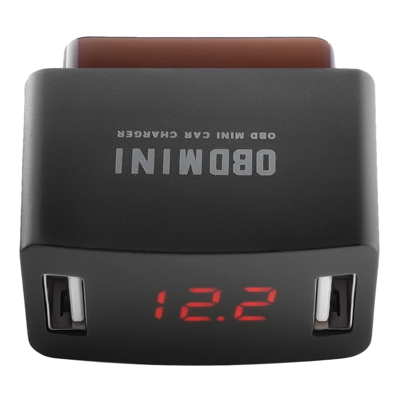 OBD Mini USB Мощность адаптер 16-контактный диагностический разъем бортовой Зарядное