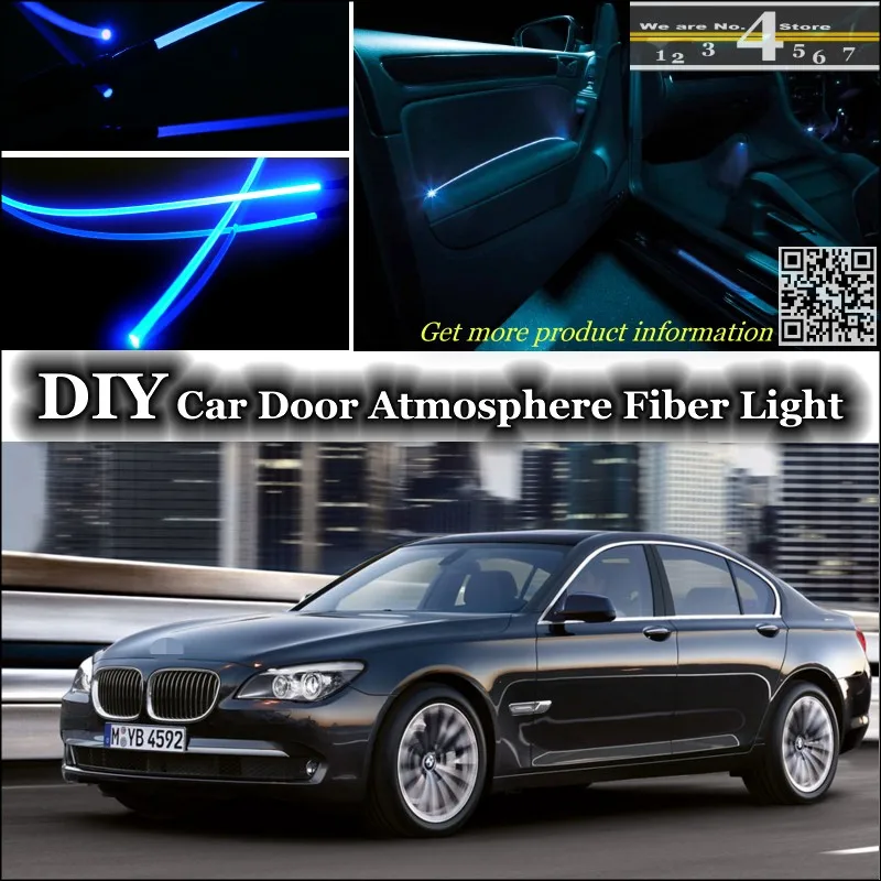 Для BMW 7 E32 E38 E65 E66 E67 E68 внутренний окружающий свет атмосферное волоконно