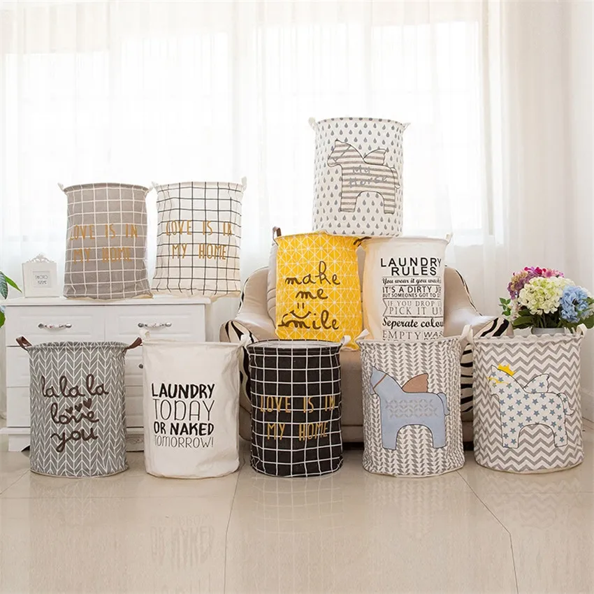 Большая складная корзина для грязной одежды 40*50 см|laundry basket|dirty clothesstorage laundry |