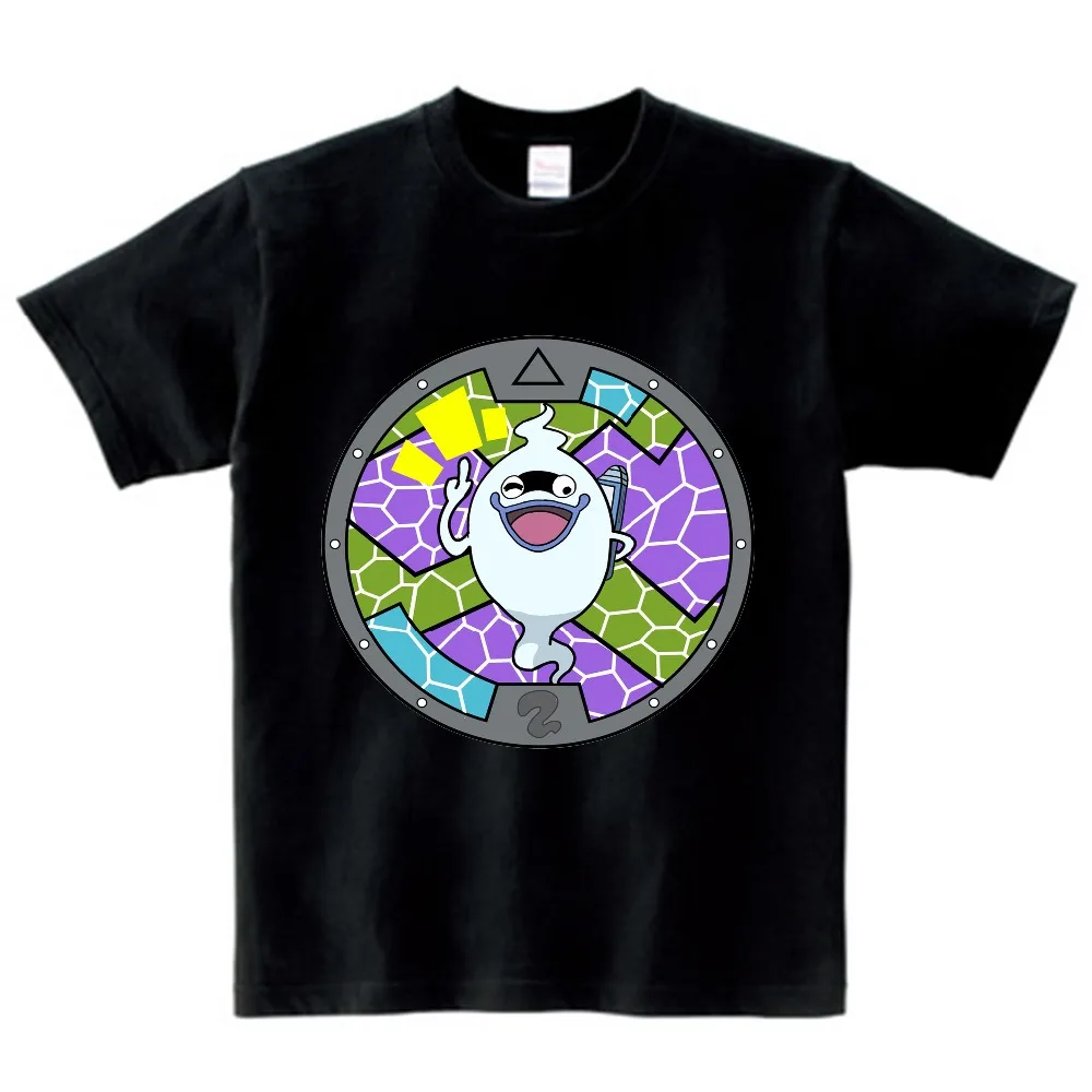 Футболка Yo kai Watch для мальчиков летняя футболка Детская с принтом аниме детская