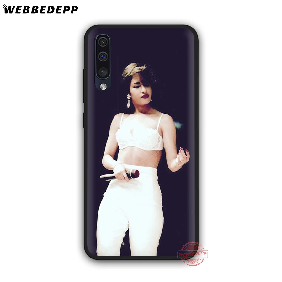 WEBBEDEPP Селена Кинтанилья мягкий чехол для телефона с изображением цветов Samsung A50s