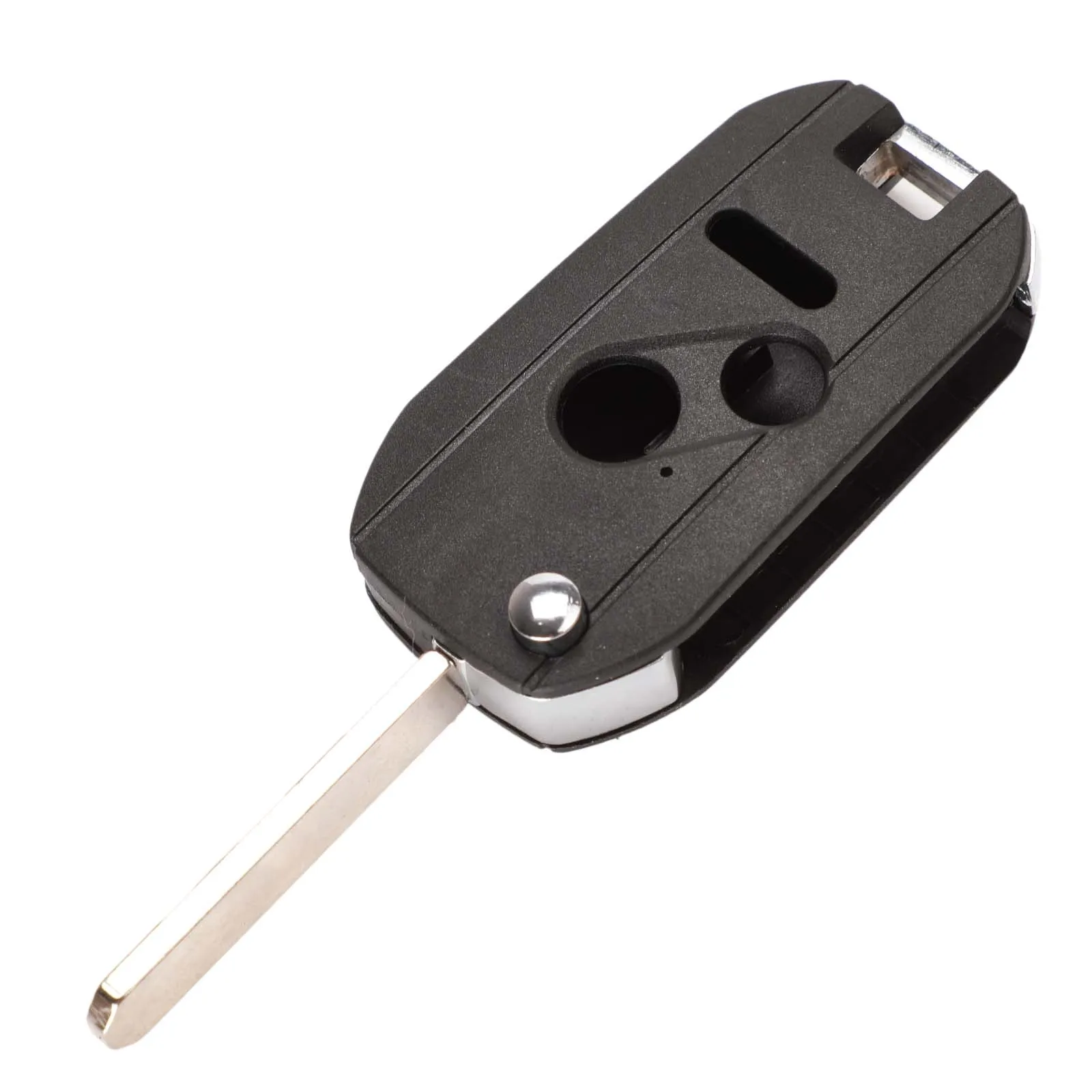 2 Plus 1 Jingyuqin 2/3/4 Buttonws раскладного дистанционного складной ключ чехол для Honda CRV Fit Accord Civic Брелок Обложка - Количество кнопок: 2 Plus 1