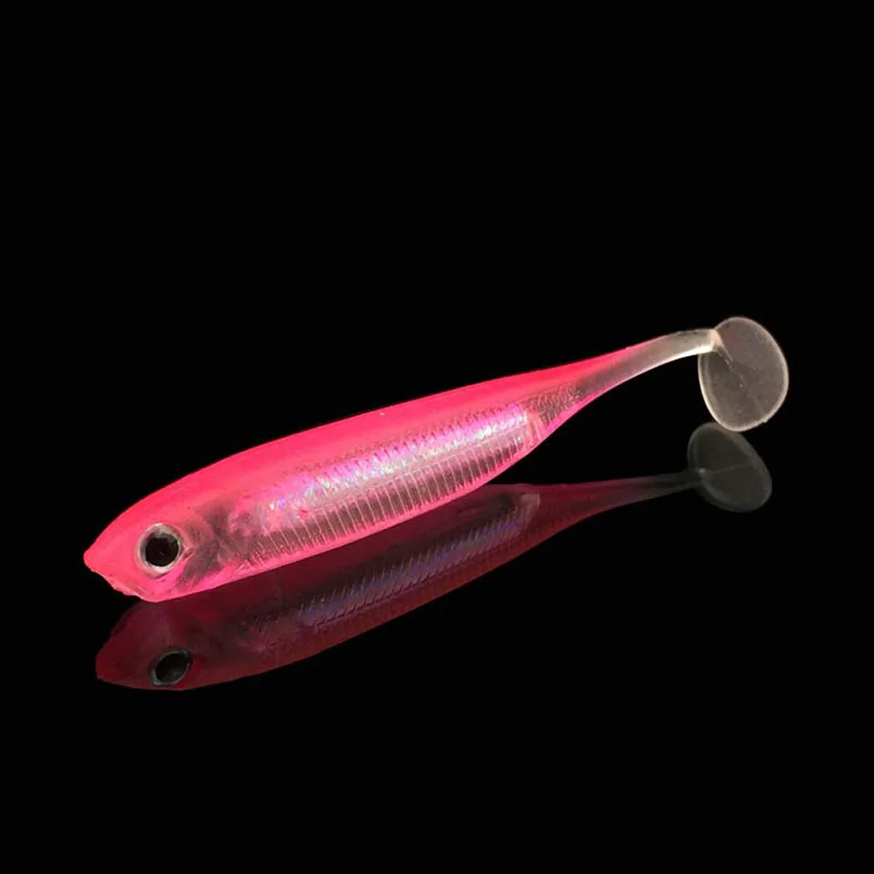 WALK FISH Мягкая приманка 3 шт./лот 2 г/75 мм для рыбалки Шад червь свимбейты Мормышка