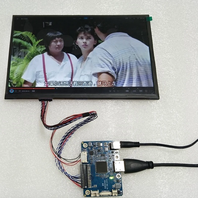 ЖК-дисплей 10 1 дюйма для телефона компьютера второй дисплей LVDS 1280X80 0 IPS TFT RGB экран 12