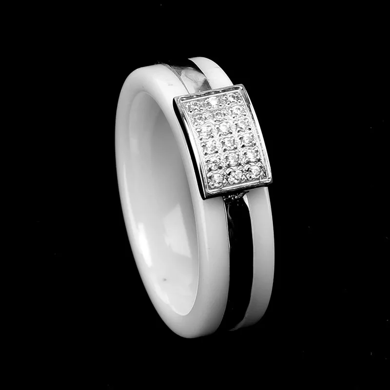 Праздничные украшения 6 мм прямоугольное инкрустированное женское циркониевое