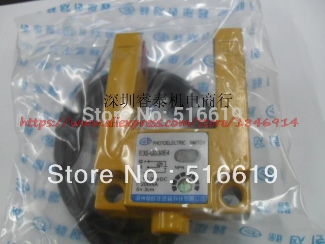 

E3S-GS30E4 /U photoelectric sensors U 30 mm wide/can replace E3S-GS3E4 gm