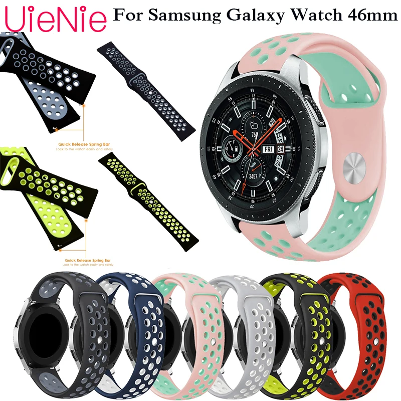 Классический ремешок Frontier для Samsung Gear S3 спортивный Galaxy 46 мм часов huami amazfit stratos 2 2S