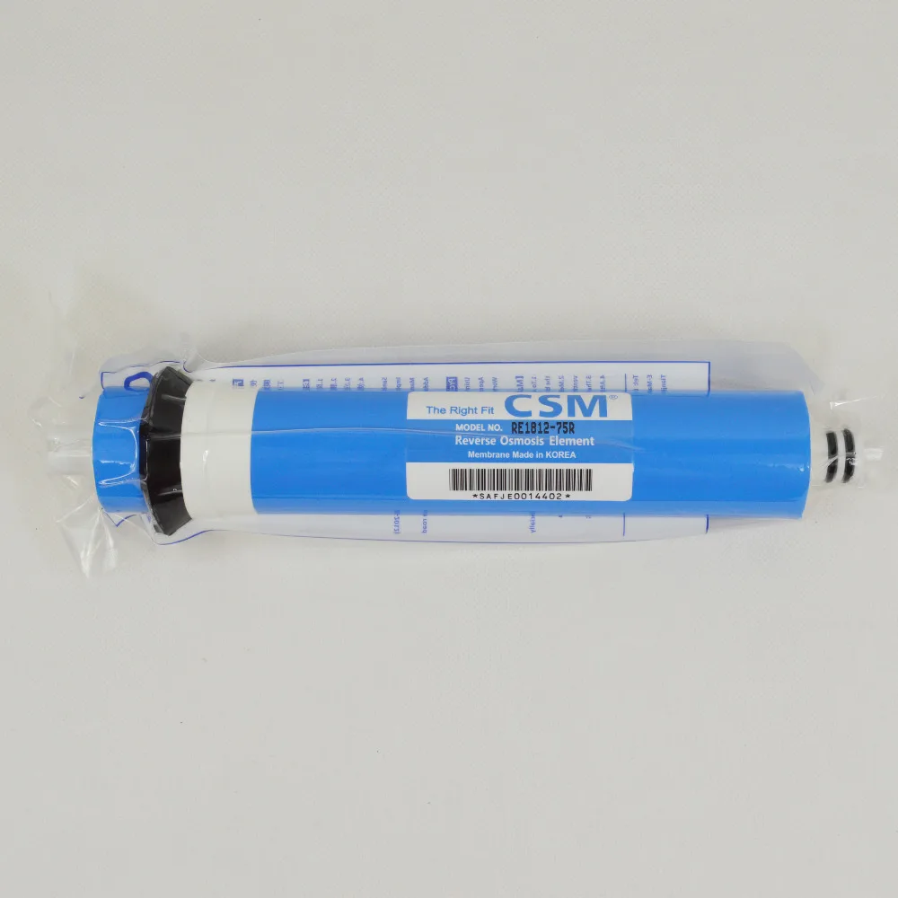 Сменные фильтры системы обратного осмоса 1812 CSM мембранный элемент 75 GPD 1