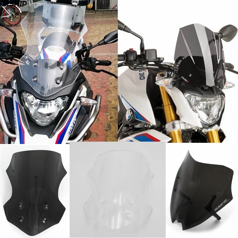G310R/G310GS лобовое стекло козырек ветрового стекла Viser двойные Пузырьковые части