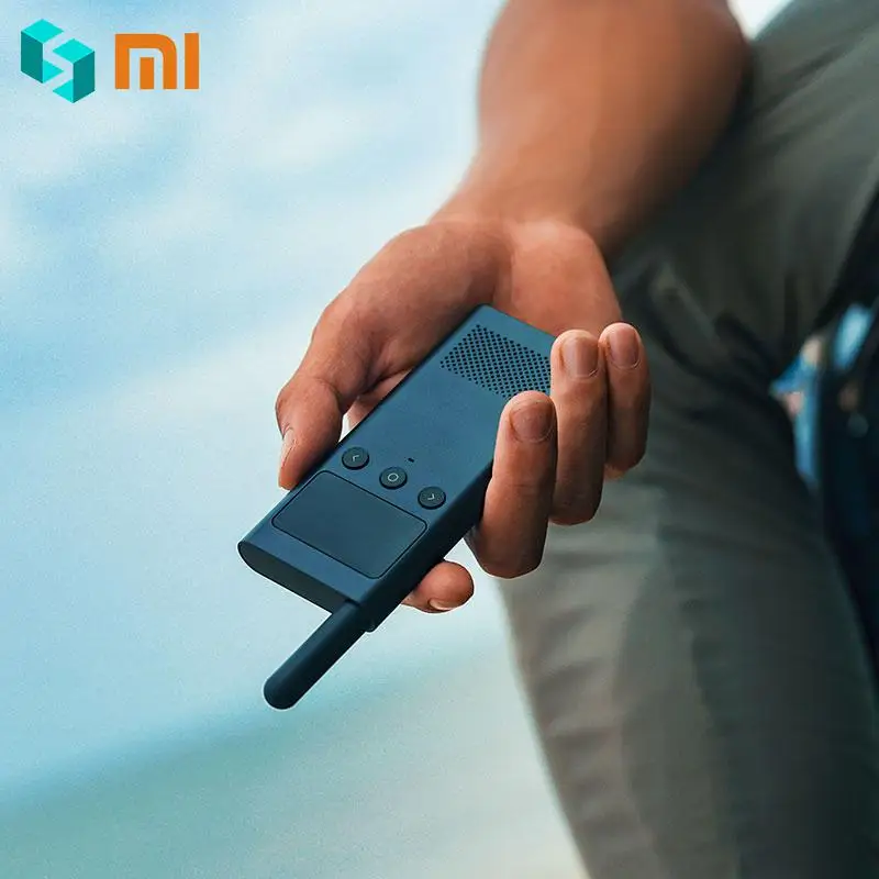 Оригинал XIAOMI MIJIA UHF/VHF Двухдиапазонная портативная рация-s Talkie-s Bluetooth 4 0 Walkie-s с