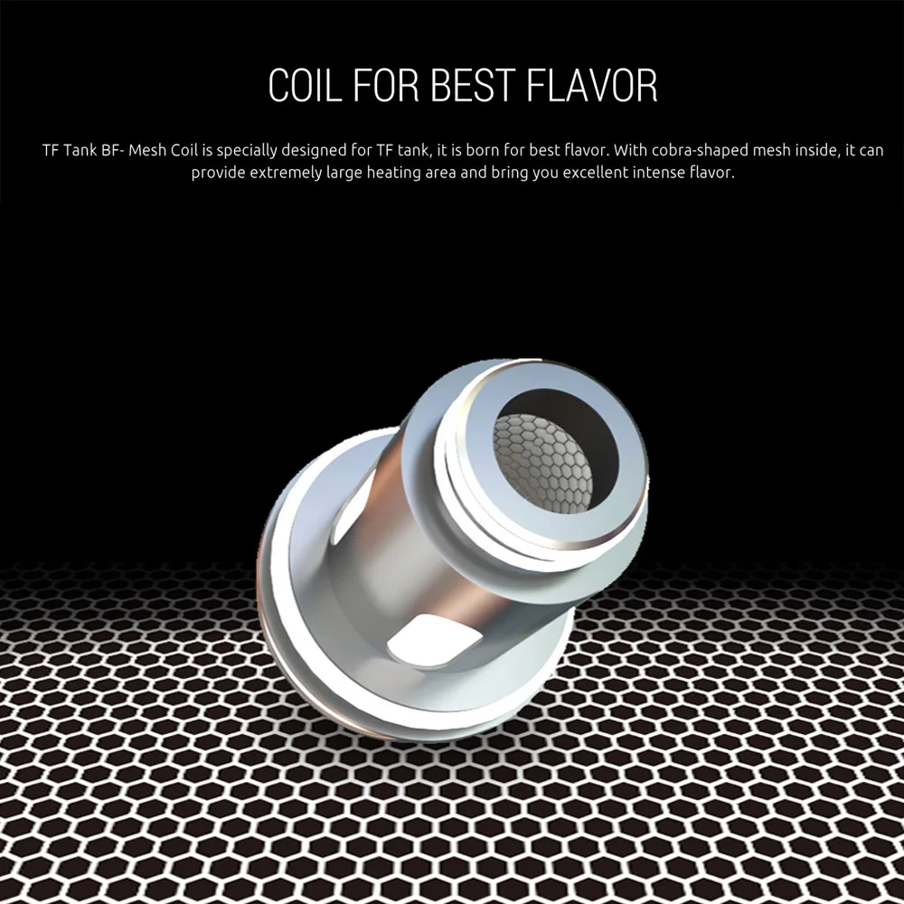 Оригинальный SMOK TF бак TF2019 распылитель 6 мл емкость BF-Mesh сменный сердечник