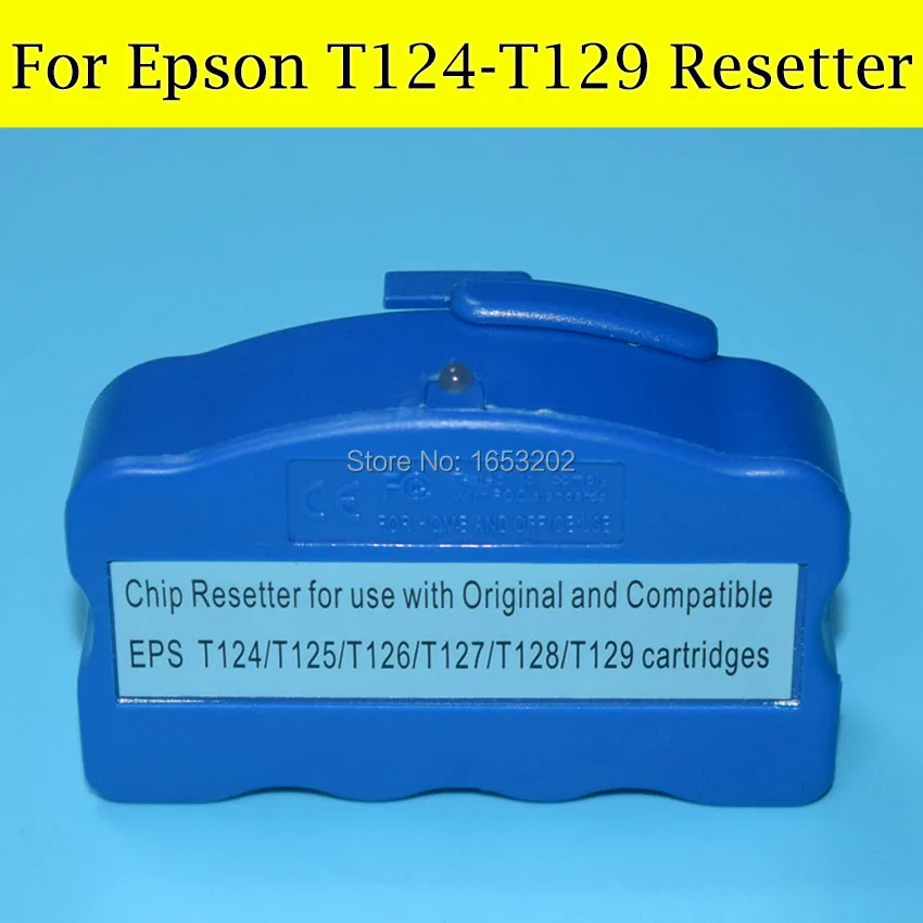 

1 PC Chip Resetter For Epson T1261 T1271 T1281 T1291 Stylus WorkForce 7525 WF-3520DWF/3010DW WF-3540DTWF WF-3530DTWF Printer