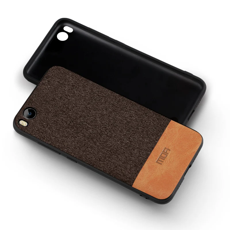 coffee with brown Для xiaomi Mi max 2 Чехол чехол xiaomi max2 max1 задняя крышка противоударный тканевый чехол s силиконовый MOFi max 3 pro Чехол - Цвет: coffee with brown