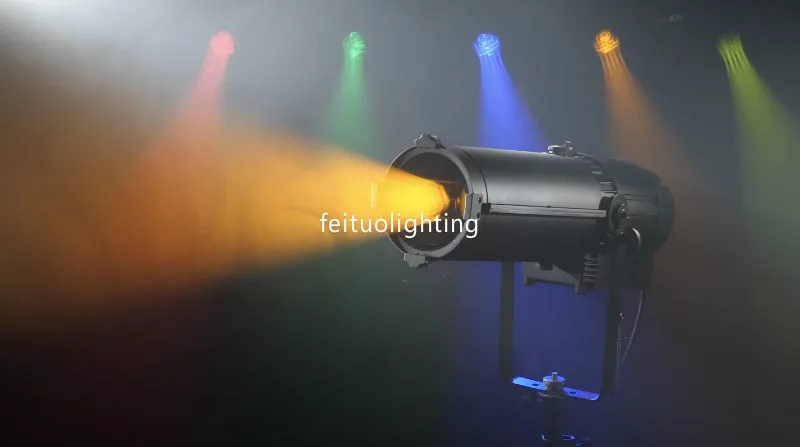 Профессиональный 2 шт./лот наружный RDM / DMX светодиодный профиль точечный свет с