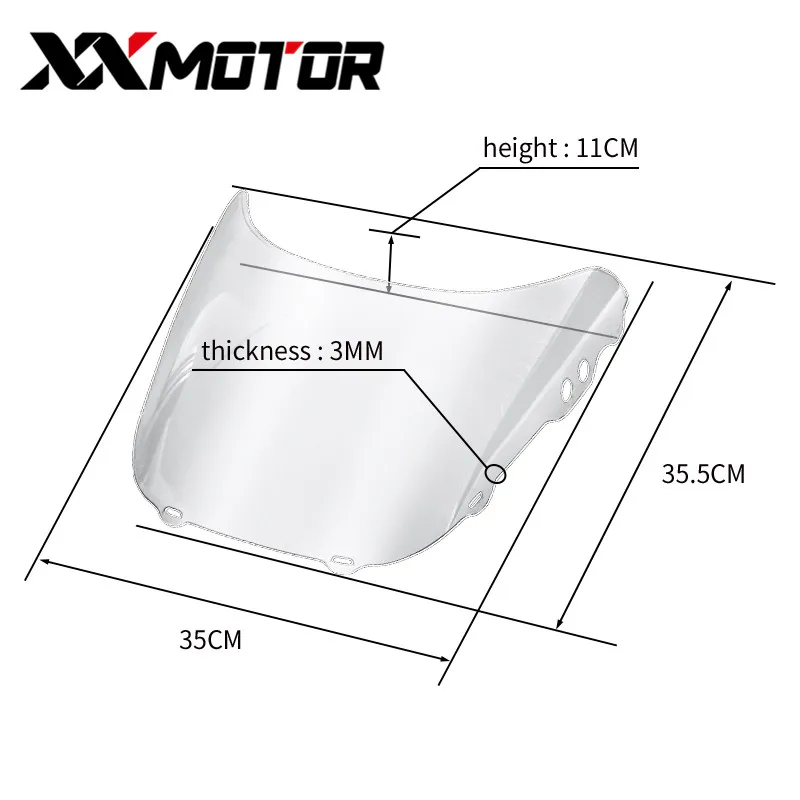 Кожух лобового стекла для HONDA CBR250RR MC19 CBR250 NC19 CBR250R 1988 1989 88 89 аксессуары