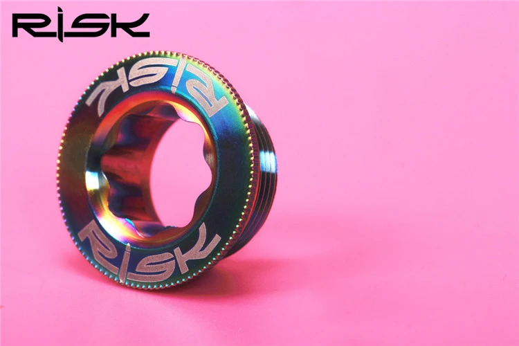 RISK M20x8mm винты рукоятки велосипеда болты для XT/XT* R/SLX/Deore велосипедная цепь колеса полый коленчатый рычаг болты для крышки из титанового сплава