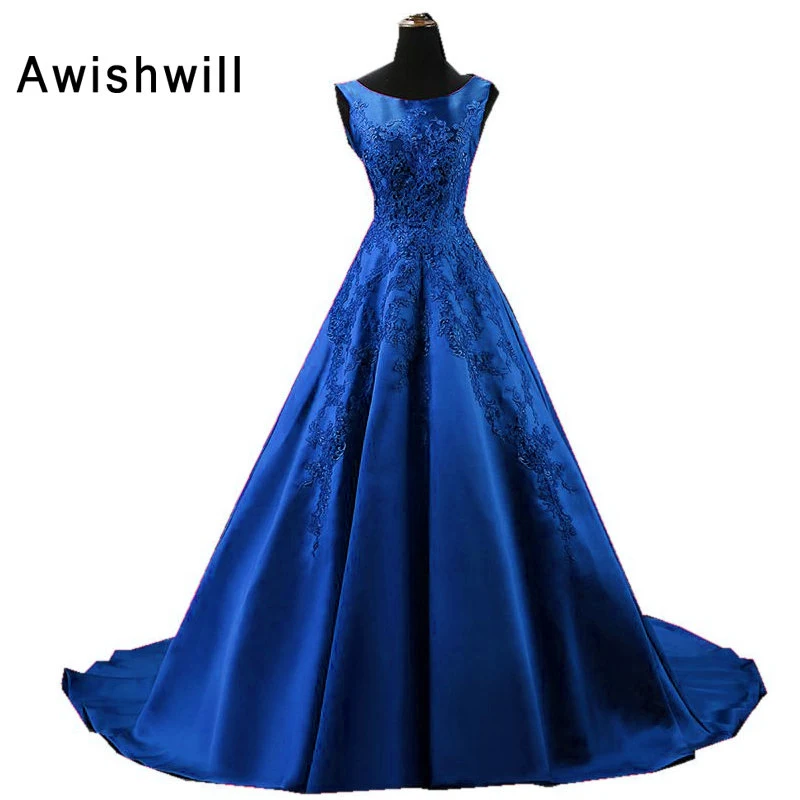 Custom Made Sleeveless Elegant Red Evening Dresses Long Applique Beaded Floor Length Gowns Women Formal | Свадьбы и торжества