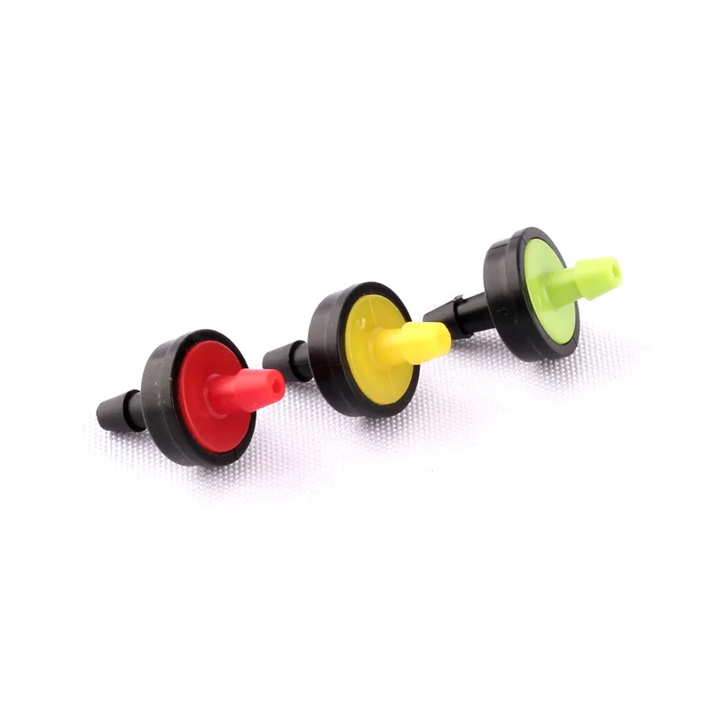 

200pcs 10L 20L 30L PC Dripper Agriculture Drip Irrigation Pressure Compensating Emitters Greenhouse Bonsai Water Regulator