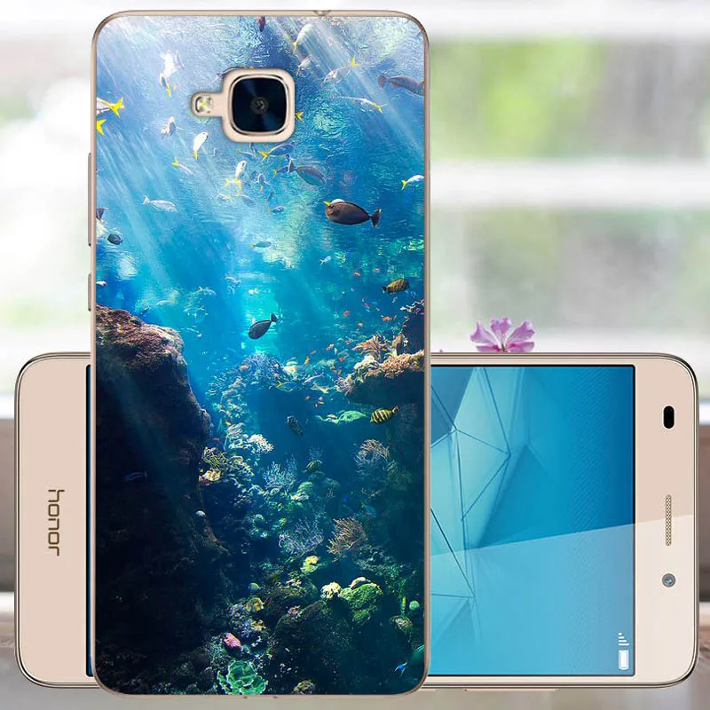 FANATU huawei Honor 5C Чехол без отпечатков пальцев Мягкая силиконовая задняя накладка из ТПУ чехол для телефона s Чехол huawei Honor 5 C 5C евро версия 5,2