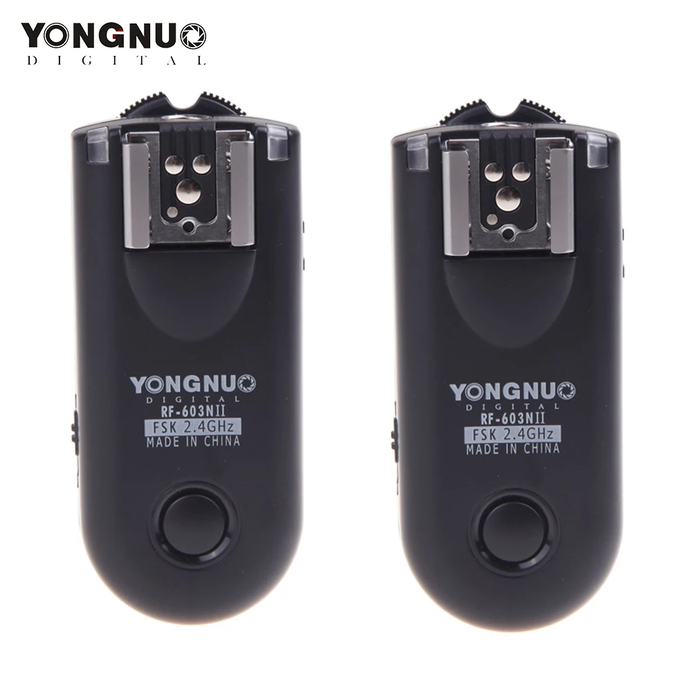 Беспроводная вспышка Yongnuo RF 603N II 603 N3 для Nikon D90 D600 D3000 D5000 D7000|trigger transceiver|rf 603yongnuo rf-603n