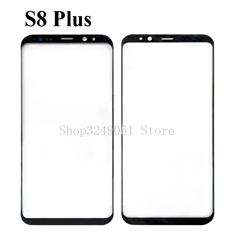 Для Samsung Galaxy S8 G950 G950F/S8 плюс G955 Передняя Внешний Стекло объектив 5.8 &quotЖК-дисплей