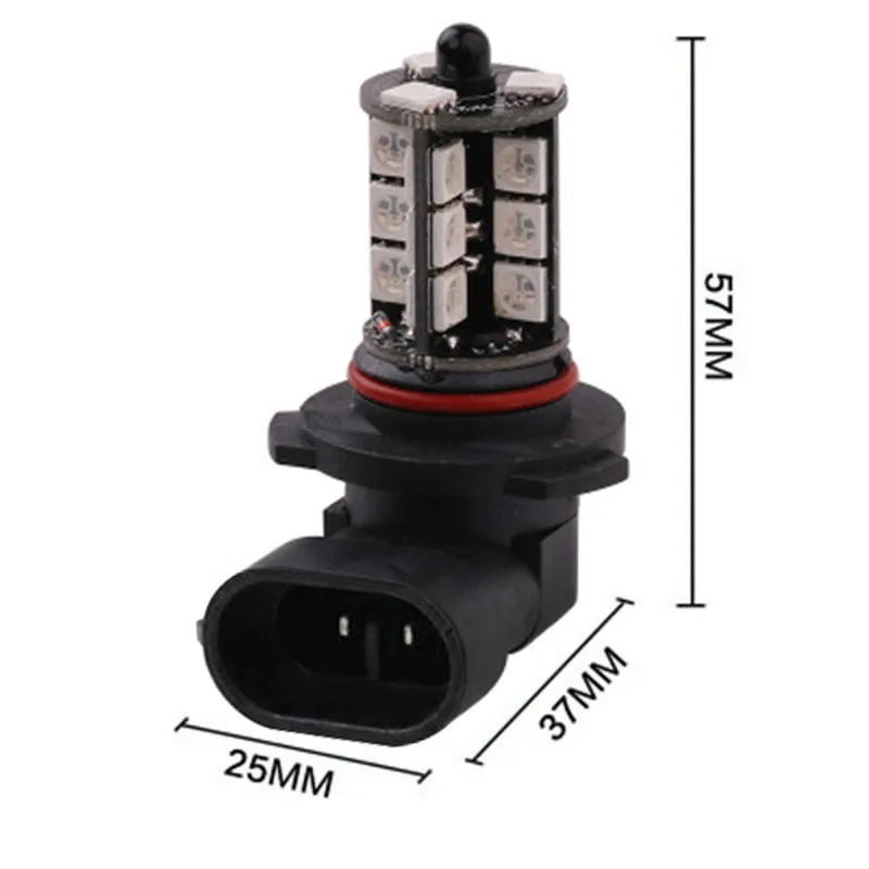 Новые качественные товары 2 шт. 27SMD многоцветный RGB 5050 H11 H8 H7 9006 9005 светодиодные