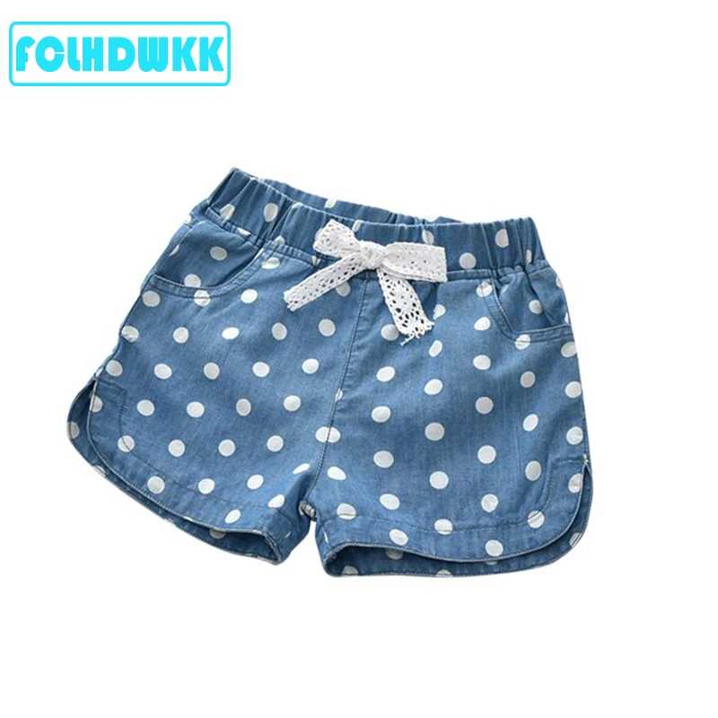 

90-130cm kids clothing 2018 girls short hot summer girls Fashion pants shorts Trousers Kids Summer Printing Cotton Shorts