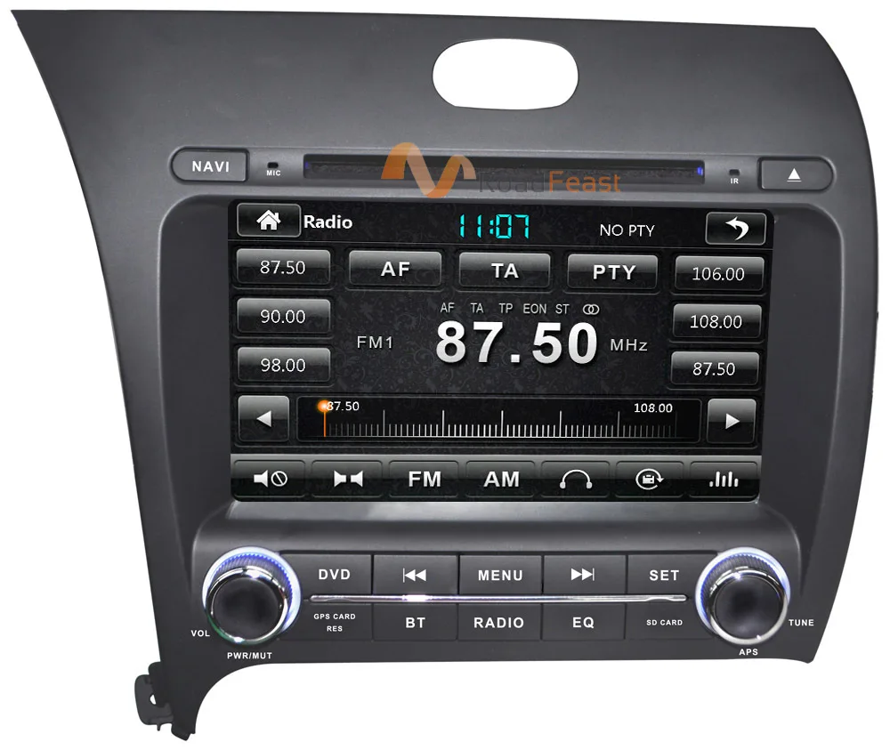 Автомобильный dvd плеер RoadRision 8 дюймов для Kia Cerato Pro K3 Forte 2013 2014 с 3G GPS навигацией Bluetooth